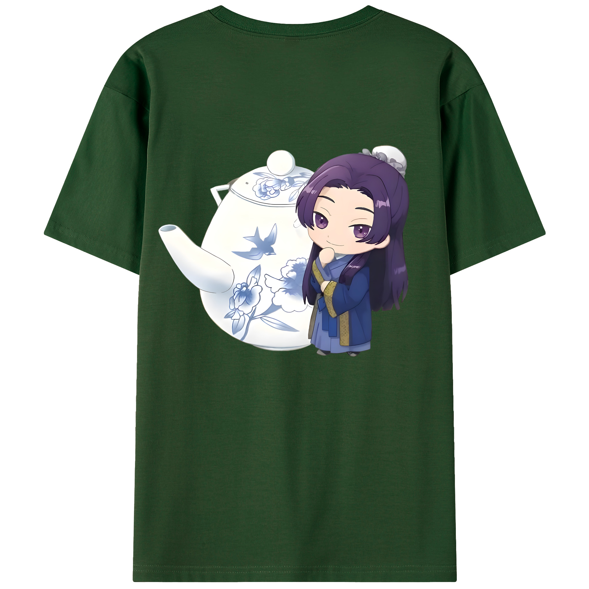 （画像用） 薬屋のひとりごと The Apothecary Diaries 綿100％半袖Tシャツ（背面プリント）